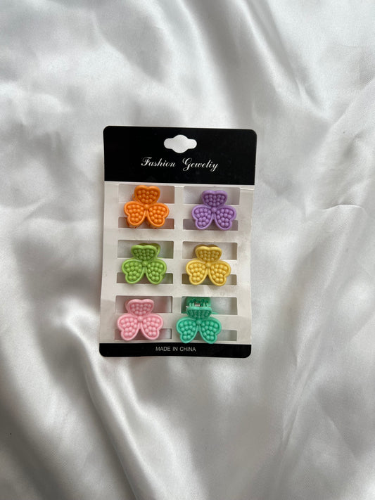 Flower clip set