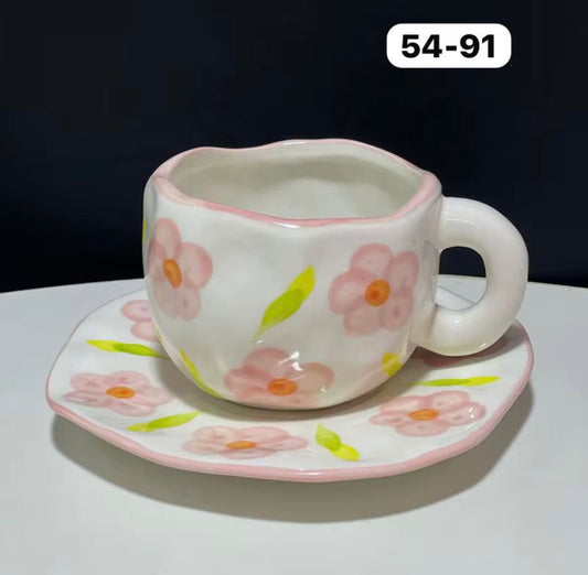 Flower mug -d